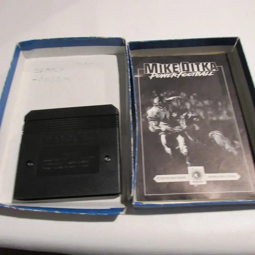 MIKE DITKA POWER FOOTBALL SEGA GENESIS COMPLETE‎ WITH MANUAL 1